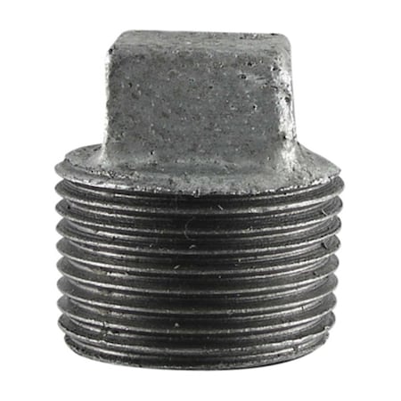 Ldr Industries Ldr 1in. Galvanized Square Head Plugs 311P-1